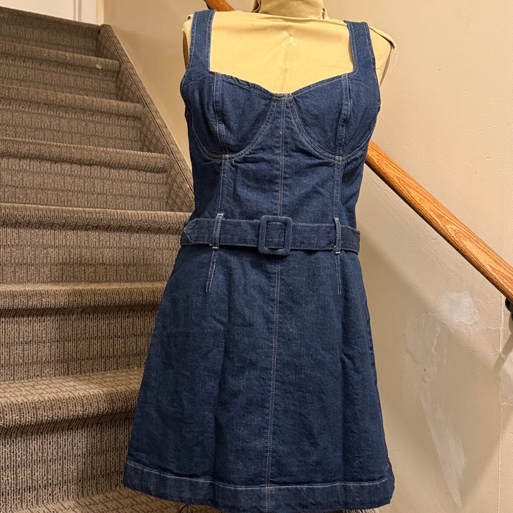 Reformation Denim Dress - Picture 3 of 8